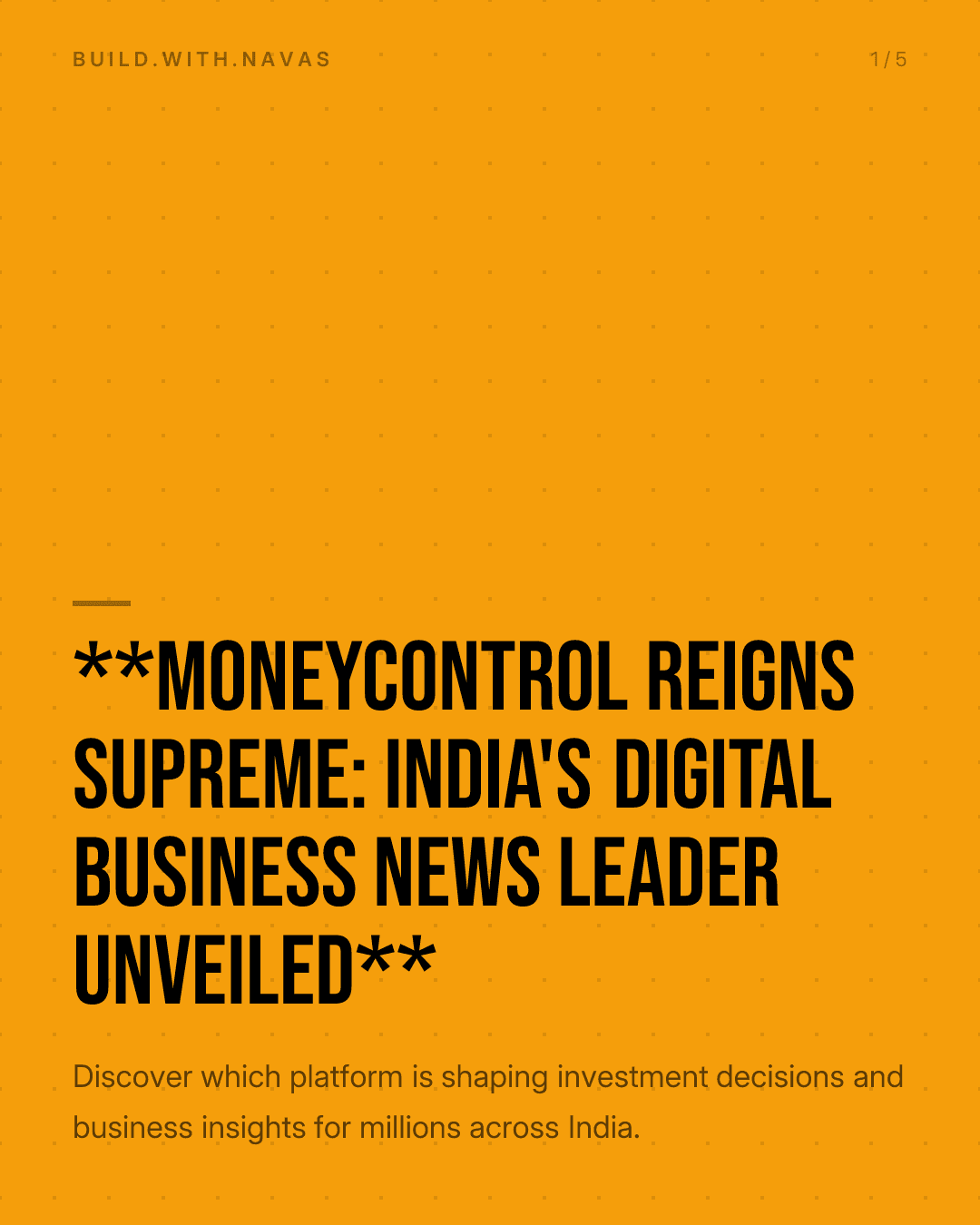 **Moneycontrol Reigns Supreme: India's Digital Business News Leader Unveiled**