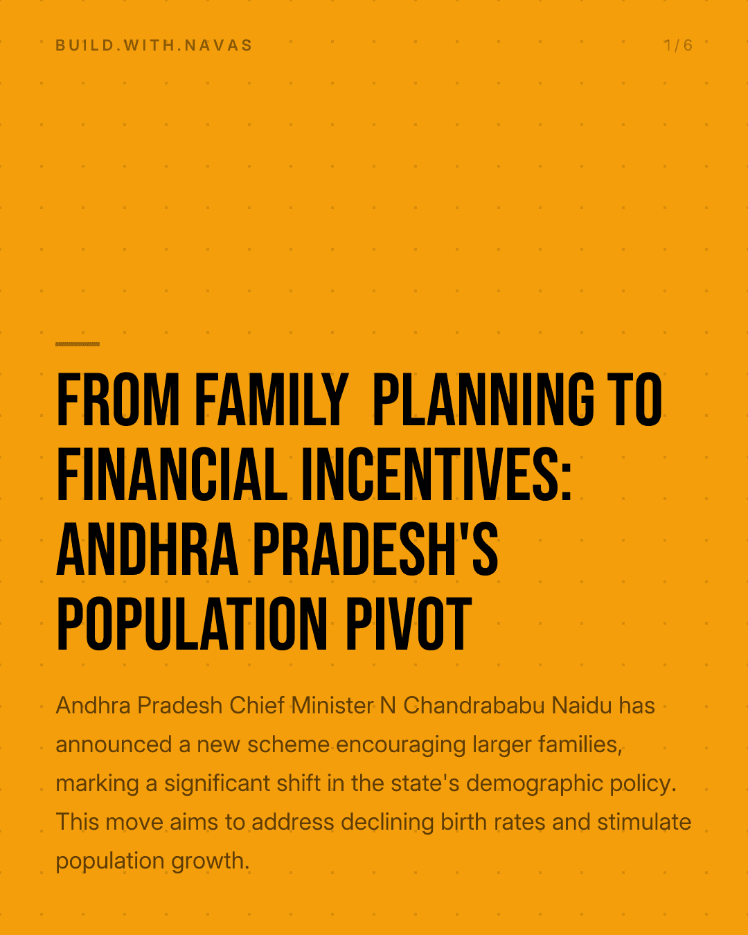 From Family Planning to Financial Incentives: Andhra Pradesh's Population Pivot