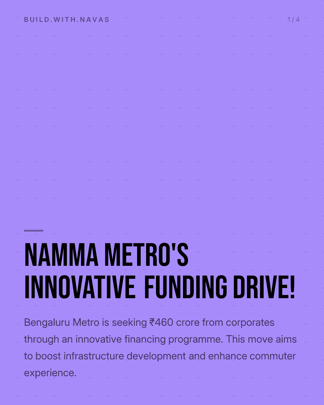 Namma Metro's Innovative Funding Drive!